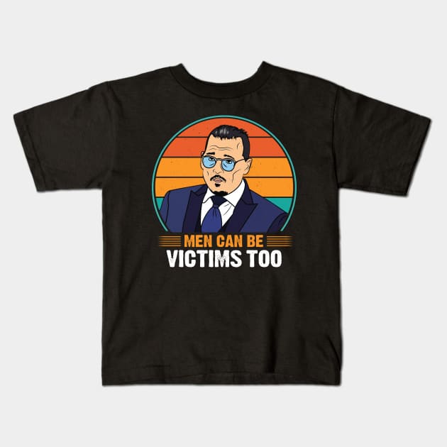 Men can be victims too, #MenToo Violence has no gender Kids T-Shirt by ActiveNerd